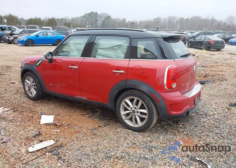 2014 Mini Countryman Cooper S from USA, damaged, VIN WMWZC5C54EWM17321